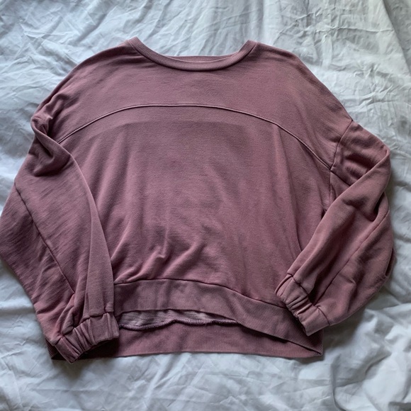Cropped Crewneck Sweatshirt - Picture 1 of 4